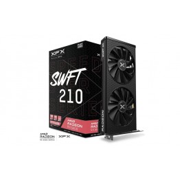 Placa video XFX AMD Radeon RX 6600 Speedster SWFT 210, 8 GB GDDR6, 128 Bit